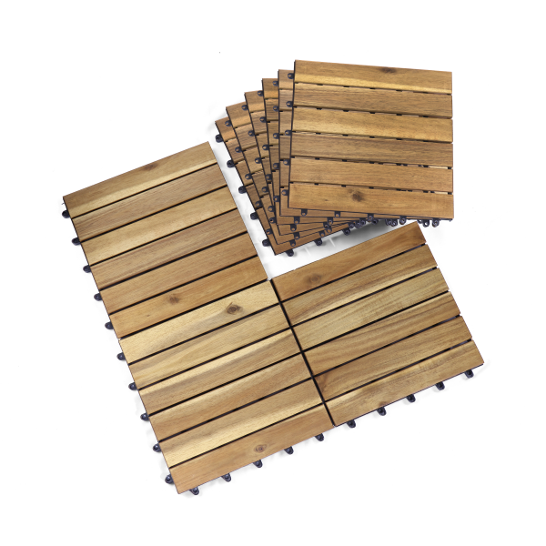 Decking tile 6 Slats (Set of 27)